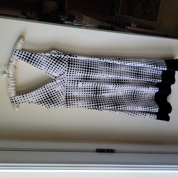 Charlotte Russe Sleeveless Dress Dots - Picture 5 of 9